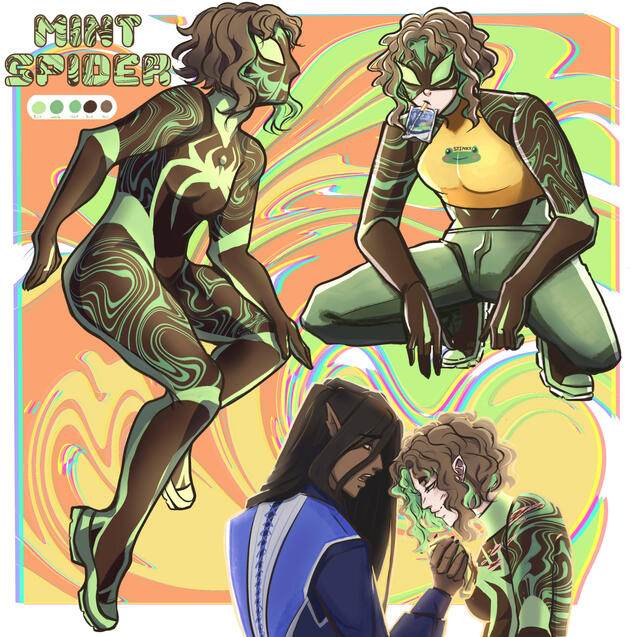 Spiderverse Mint Chip